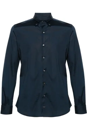 FAY Plain cotton shirt