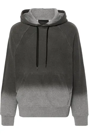 Neil Barrett Ombré-effect cotton hoodie