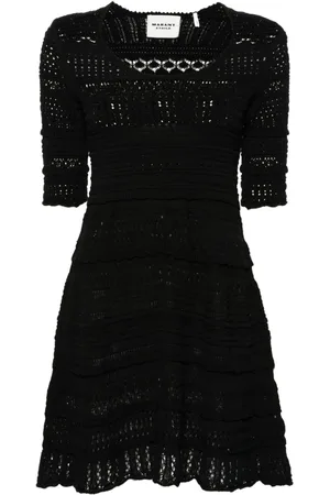 Marant Etoile Jumi knitted cotton dress