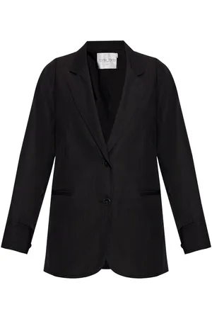 FORTE FORTE Single-breasted twill blazer