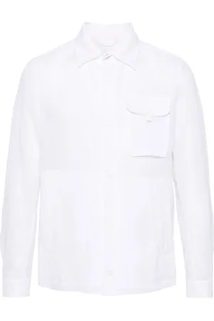 HERNO Ripstop semi-sheer shirt jacket