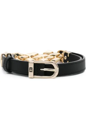 Patrizia Pepe Chain-link detail leather belt