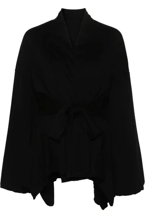 Rick Owens Tommy Wing wrapped jacket