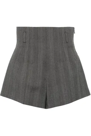 Prada Wool pleated shorts