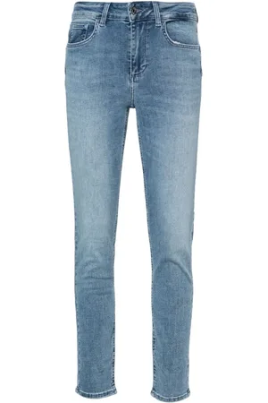 Liu Jo High-waist cropped skinny jeans