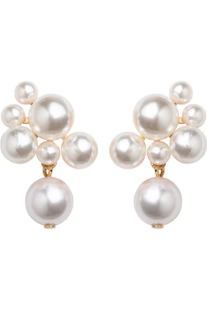 Jennifer Behr Perlita pearl-detailing earrings