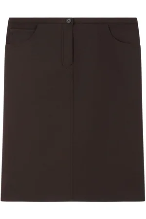 Courrèges Low-waist midi skirt