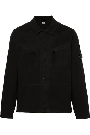 C.P. Company Lens-detail press-stud shirt