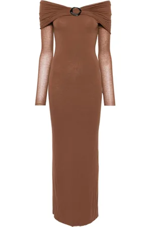 MANURI Amara Buckle maxi dress