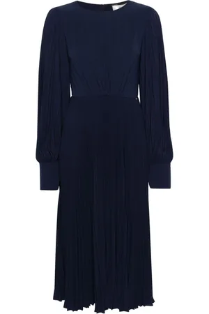 NISSA Pleated midi dress