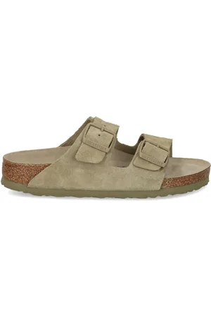Birkenstock Arizona suede flat sandals