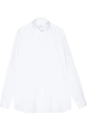 LARDINI Drop-shoulder long-sleeve shirt