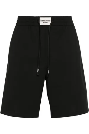 Roberto Cavalli Logo-patch bermuda shorts