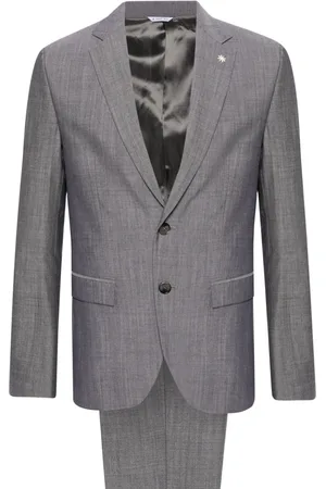 Manuel Ritz Single-breasted wool suit