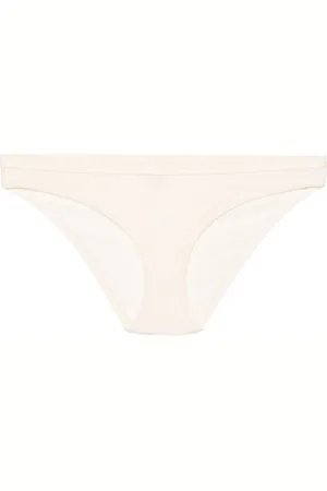 Baserange Heart Bell fine-ribbed thong