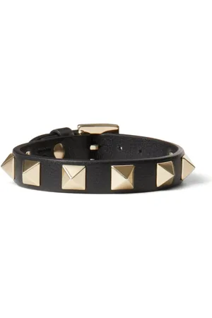 VALENTINO GARAVANI Rockstud leather bracelet