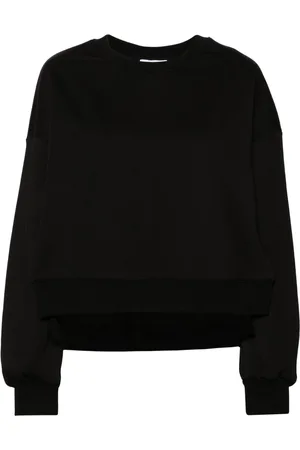 Ioana Ciolacu Slit cotton-blend sweatshirt
