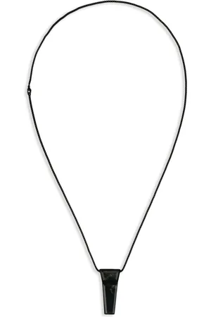Rick Owens Crystal Trunk charm necklace