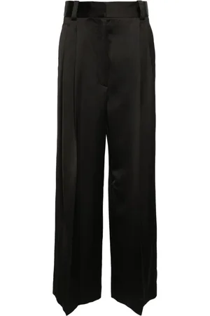 Khaite Simone satin trousers