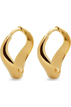 Monica Vinader Swirl polished-finish hoops