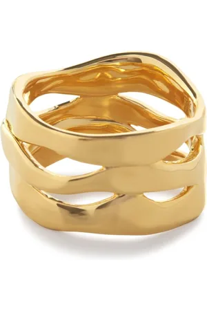 Monica Vinader The Wave triple-band ring