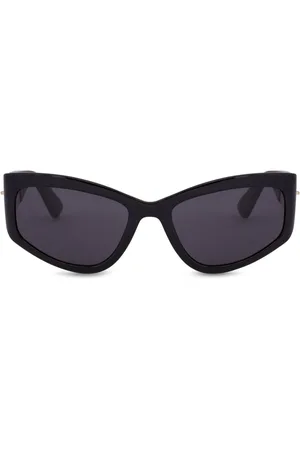 Moschino Zip-detail cat-eye sunglasses