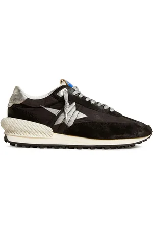 Golden Goose Star-print lace-up sneakers