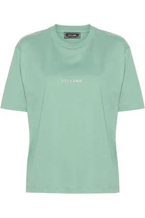 Styland Logo-print cotton T-shirt
