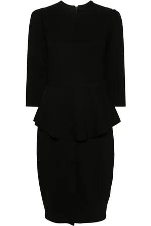 Styland Peplum waist midi dress