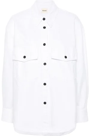 Khaite The Mahmet oversized denim shirt