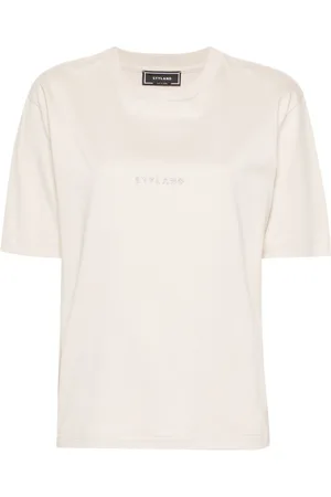 Styland Logo-print organic cotton T-shirt