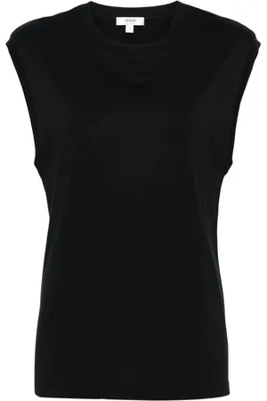 AGOLDE Crew-neck cotton tank top