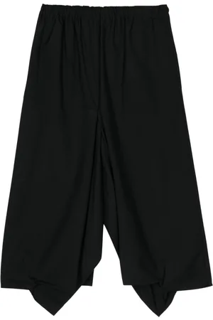 Comme des Garçons Wool drop-crotch trousers