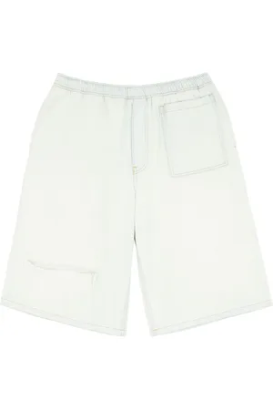 Maison Margiela Elasticated-waist denim shorts