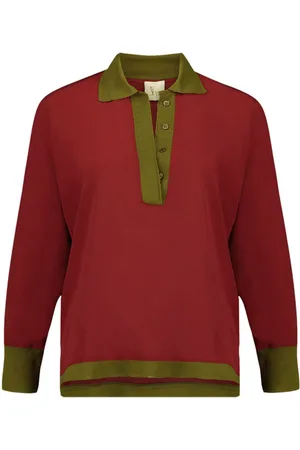 Paula Long sleeve v-neck top