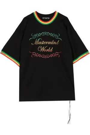 MASTERMIND Rasta logo-print cotton T-shirt