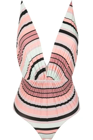 CLUBE BOSSA Clavert plunging swimsuit