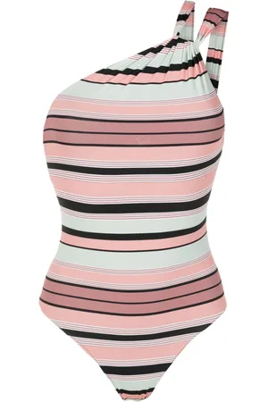 CLUBE BOSSA Draper one-shoulder swimsuit