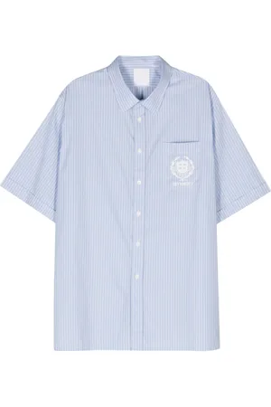 Givenchy Halo-stripe cotton shirt
