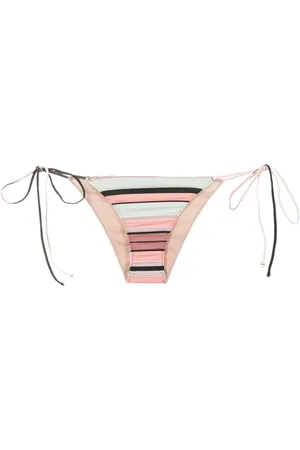 CLUBE BOSSA Aava striped bikini bottoms