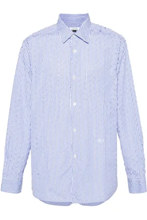 Eytys Otis ripped striped shirt