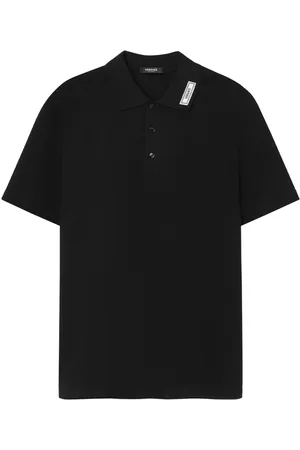 VERSACE 90s Logo polo shirt