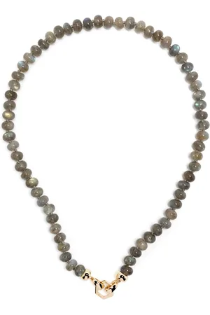 HARWELL GODFREY 18kt yellow gold Foundation labradorite beaded necklace