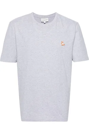 Maison Kitsuné Chillax Fox-patch cotton T-shirt