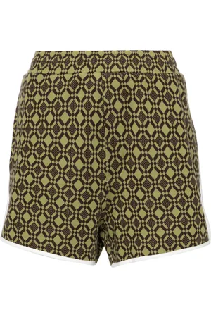 WALES BONNER Selassie jacquard shorts