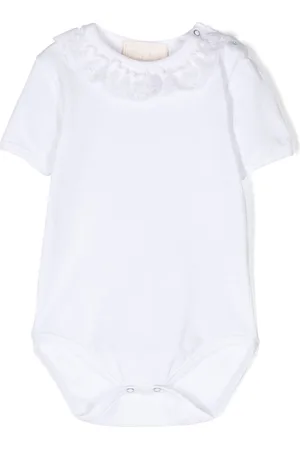 Story Loris Floral-lace jersey body