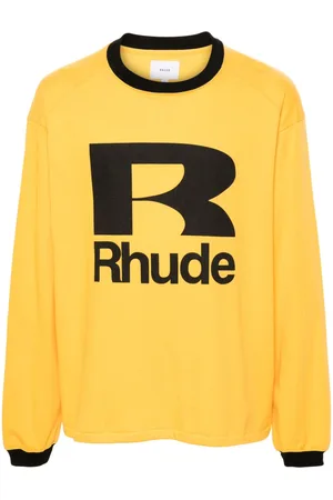Rhude Petrol cotton sweatshirt