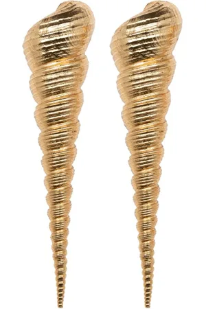 Jennifer Behr Bronte brushed-finish earrings