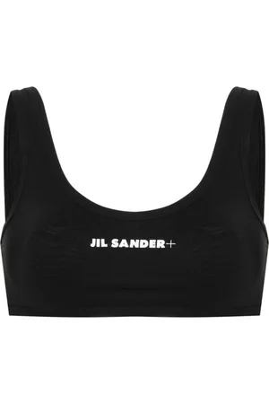 Jil Sander Logo-print bikini top