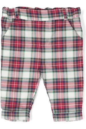 PATACHOU Tartan-check trousers